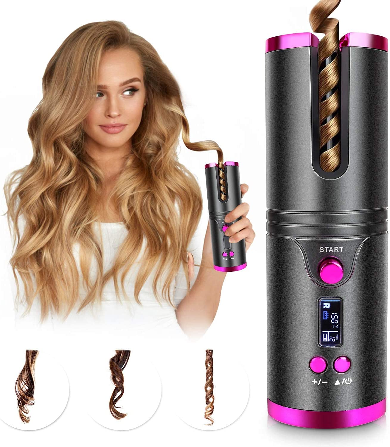 cordless hair curler