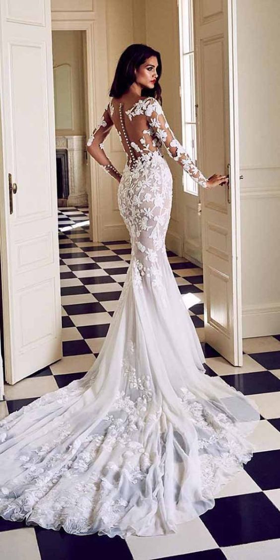 mermaid wedding dress