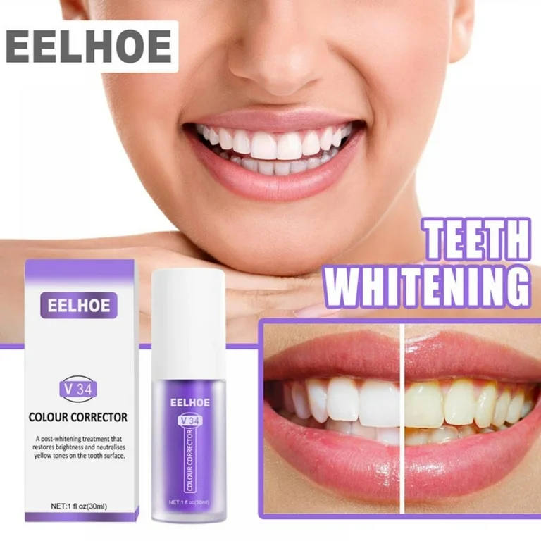 purple whitening toothpaste