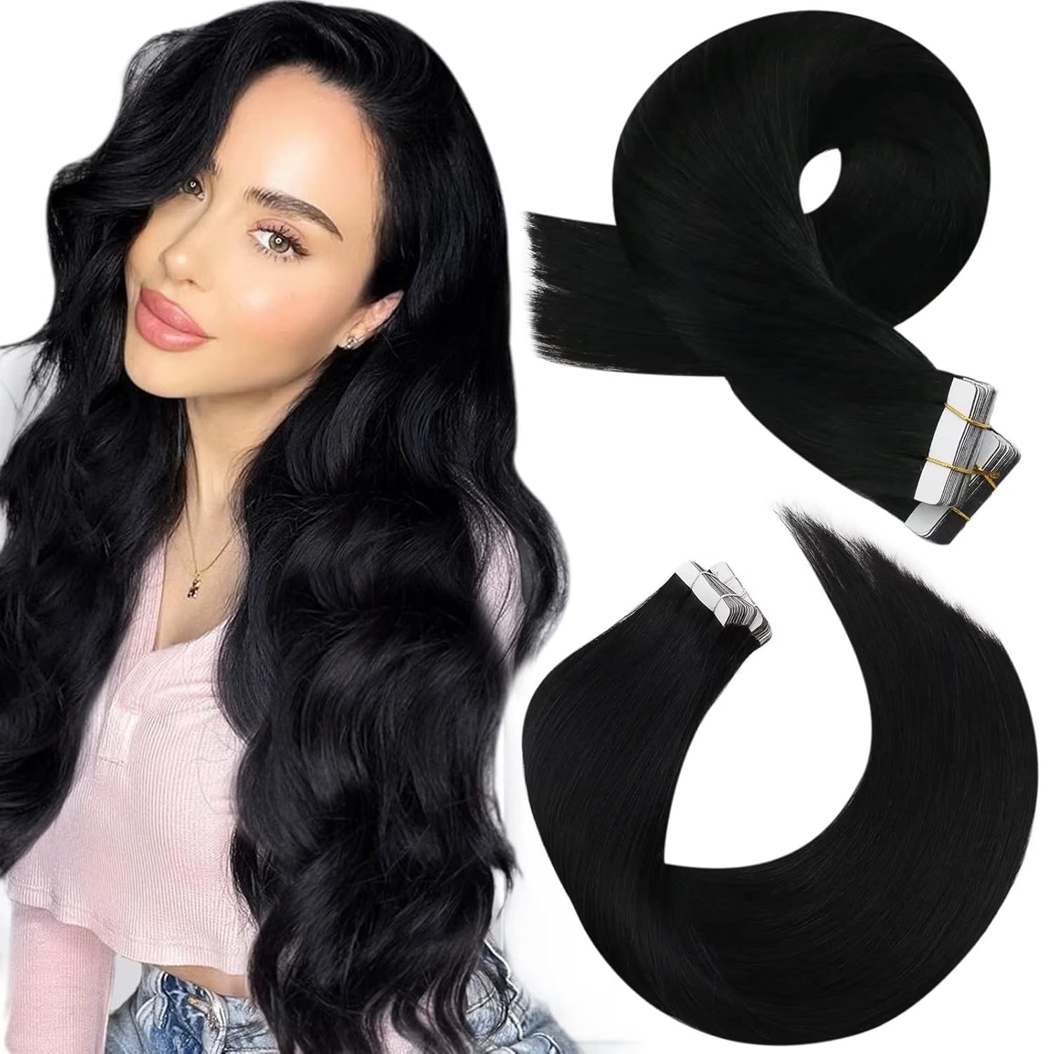 tape in extensions for black hair