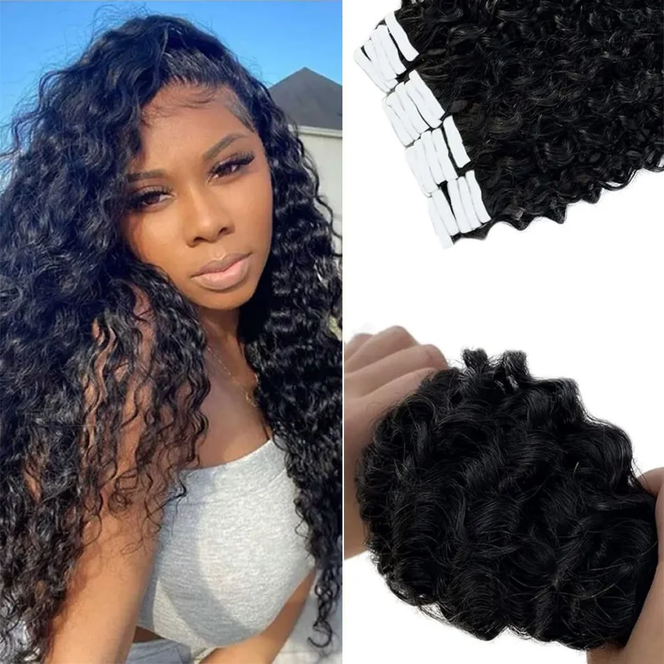 human hair extensions tape in