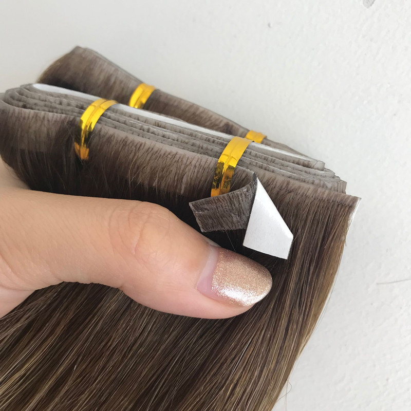 invisible tape in hair extensions