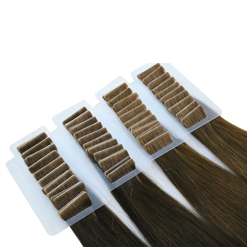 human hair extensions tape in