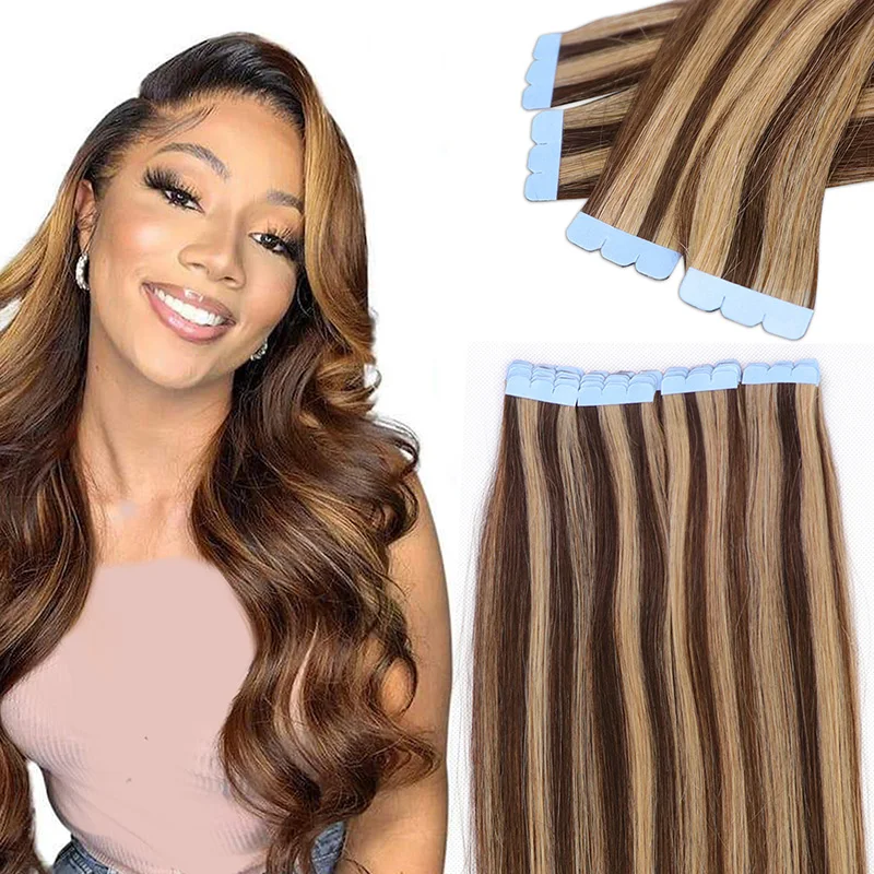 tape in extensions placement
